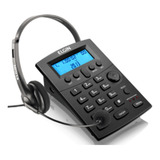 Telefone Headset Com Identificador Chamadas Hst-8000