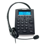 Telefone Headset Com Identificador Chamadas Telemarketing