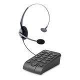 Telefone Headset Hsb 50 Intelbras Acompanha Teclado Discadora Telefone Com Fio