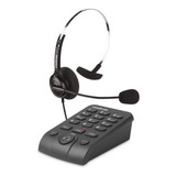 Telefone Headset Intelbras Hsb 40 C/ Base Discadora