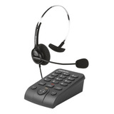 Telefone Headset Intelbras Hsb 40 Preto