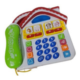 Telefone Infantil Divertido Casinha Educativa Com Som Luz !