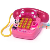 Telefone Infantil Foninho Sonoro Minnie Elka