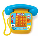 Telefone Infantil Sonoro Mini Galinha Pintadinha Elka