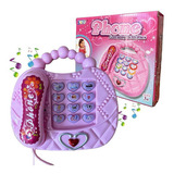 Telefone Musical Infantil Brinquedo Educativo Luzes