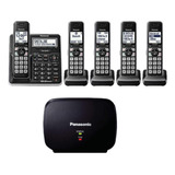 Telefone Panasonic Kx-tg985 Com Extensor 200m De Alcance