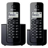 Telefone Panasonic Kx-tgb112 Sem Fio Com Ramal - Cor Preto