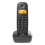 Telefone S/fio Intelbras Preto Com Bina