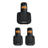 Telefone Sem Fio Com 2 Ramais Adicionais Ts 3113 Intelbras 