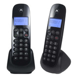 Telefone Sem Fio Motorola M700-2 Preto + Ramal