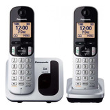 Telefone Sem Fio Panasonic 6.0 Com Dois Ramais Kx-tgc212lb1