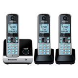 Telefone Sem Fio Panasonic Com 2 Ramais Kxtg6713lbb Silver