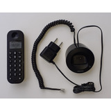 Telefone Sem Fio Philips D120ib/br Dect 6.0 Preto