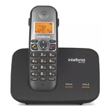 Telefone Sem Fio Residencial Escritório Ts 5150 Com Entrada Para 2 Linhas Telefônicas Intelbras Preto