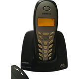 Telefone Sem Fio Siemens Gigaset Cl5010 Preto E Cinza Novo
