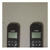 Telefone Vtech Vt680-mrd2 Sem Fio - Cor Preto ( Com Ramal )
