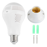 Telefone Wifi Control Bulb Câmera 360° Visão Completa Infrav