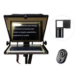 Teleprompter 10,5 Tp Handycam Dslr + Controle E Sup. Celular
