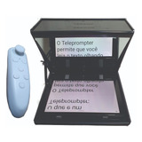 Teleprompter 12,9 P/ Dslr/tablete/celular C/controle Remoto
