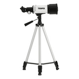 Telescópio Astronômico Refrator Luneta Distância Focal 400mm E Objetiva 70mm Com Case Tssaper Tles47