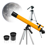 Telescópio Astronômico Refrator Luneta Profissional 50/100x