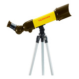 Telescópio Brinquedo Zoom 40x 60x 80x