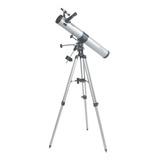 Telescópio Equatorial Newtoniano 900x76mm Bm90076 Bluetek Cor Cinza