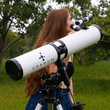 Telescpio Luneta Uranum Astronmico Potente Ver Nebulosas Cor Branco