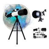 Telescópio Profissional Astronômico Refrator Zoom 90x Tripé