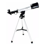 Telescopio Refrator Constellation F36050 Aproximação Até 90x Cor Prateado