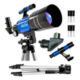 Telescópio Refrator Skylife Tycho 2.8 70mm + Tripé Alto 