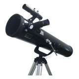 Telescopio Toya Skyview 114mm Oculares Plossl Profissional Cor Preto