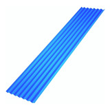 Telha Fibra Translúcida Azul Ondalev 2.44