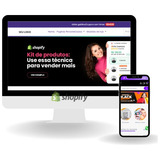 Tema Convertex 4.0.1 + Dropmeta V4.6 + 30 Produtos Validados