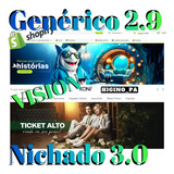 Temas Shopify Vision Nichado & Generico