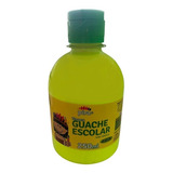 Tempera Guache Escolar Neon 250ml Com 6 Cores Piratininga