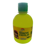 Tempera Guache Escolar Neon 250ml Com 6 Cores Piratininga