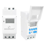 Temporizador Digital Din35 Industrial 16a Te4163 Decorl