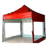 Tenda 2x2 Ferro Cobertura Td Com 3 Laterais Em Pvc 