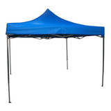 Tenda Gazebo 3mx3m Poliéster Articulada Dobrável Camping 