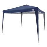 Tenda Gazebo Aluminio Dobravel 3mx3m - Poliester C/silver Co