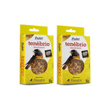 Tenébrio Desidratado Larva Ave Peixe Roedor 2cx 15gr Full