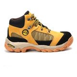Tênis Adventure Timberland Hiking Soft Em Couro, Leve, Macia