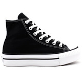 Tênis All Star Converse Ct0494 Plataforma Preto Loja Pixolé