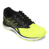 Tênis Asics Gel Pulse 10 Masculino Amarelo E Preto Tam. 42