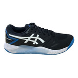Tenis Asics Gel-challenger 13 Clay Black/electric Blue