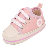 Tênis Bebê Mania Conforto Top Barato 713-05 Star