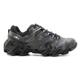 Tenis Bull Terrier Axis Low Ii Couro Adventure Trilha