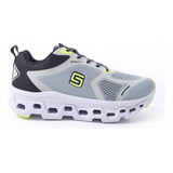 Tenis Casual Moderno Esportivo Masculino Flex Confortavel 