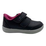 Tenis Casual Preto Infantil Meninas Kidy Usefull College